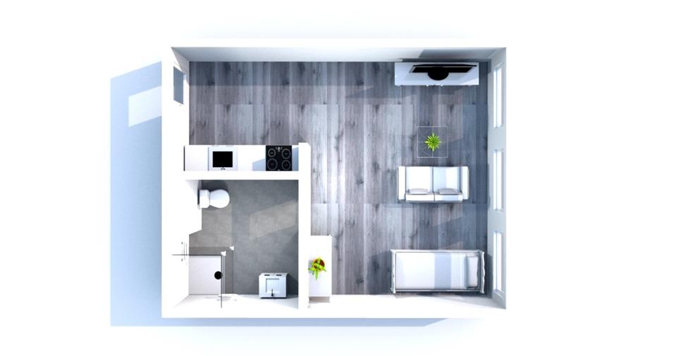 Etagenwohnung Passau Mühltal - 1 Zimmer, 32 m&sup2;, 510&euro; | Angebot:24440430