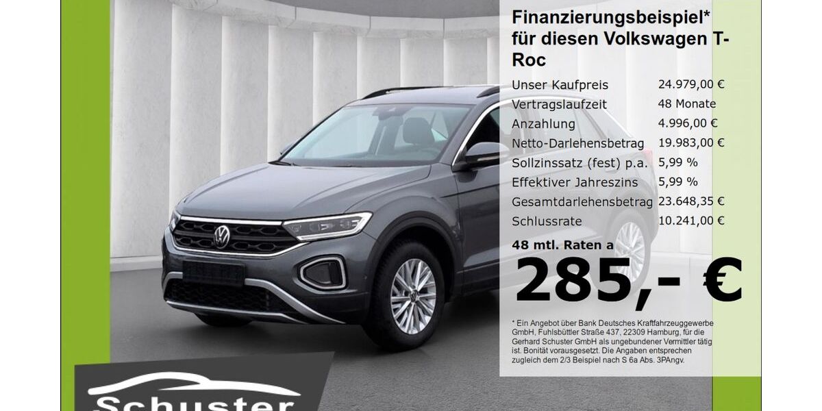 VW T-Roc 49.877 km 24.979 &euro; Ruhstorf 94099