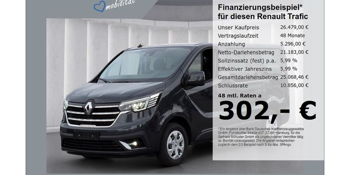 Renault Trafic 122.793 km 26.479 &euro; Ruhstorf 94099