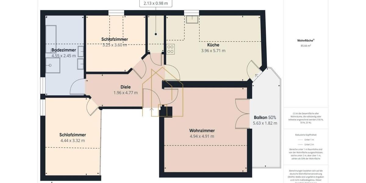 Dachgeschoßwohnung Röhrnbach - 3 Zimmer, 86 m&sup2;, 700&euro; | Angebot:25647237