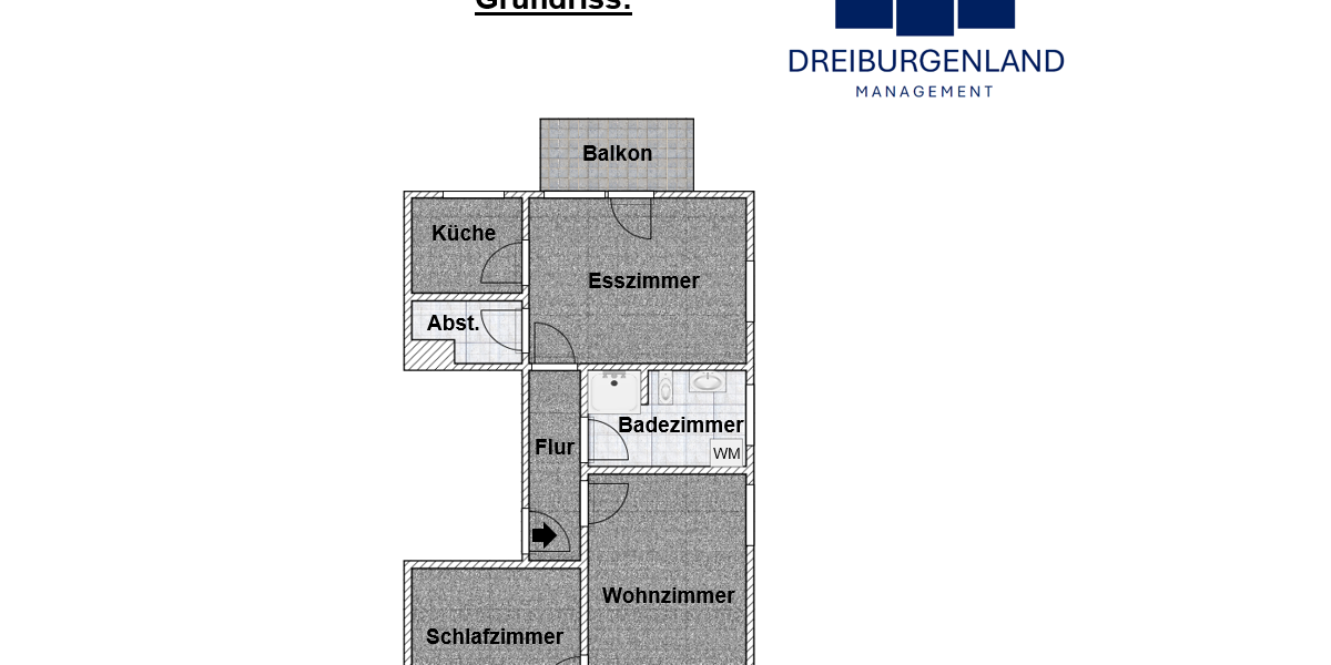 Etagenwohnung Passau Auerbach - 3 Zimmer, 70 m&sup2;, 250.000&euro; | Angebot:26091134