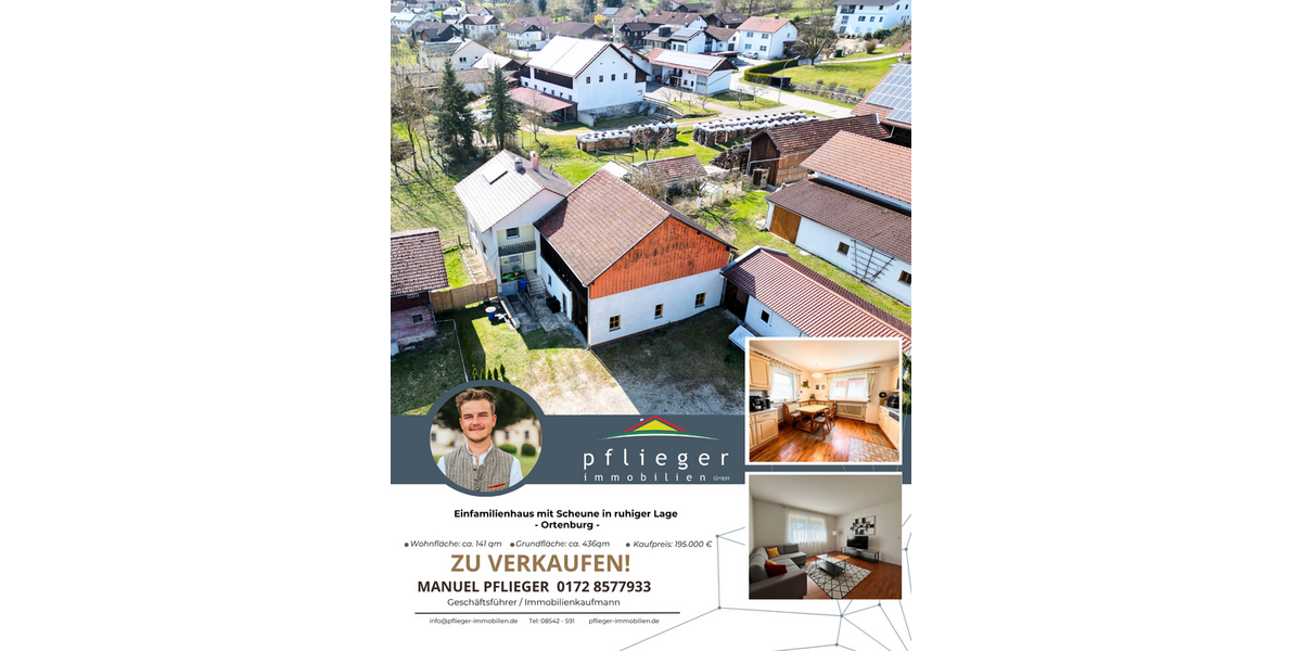 Einfamilienhaus Haarbach - 6 Zimmer, 141 m&sup2;, 195.000&euro; | Angebot:26043929