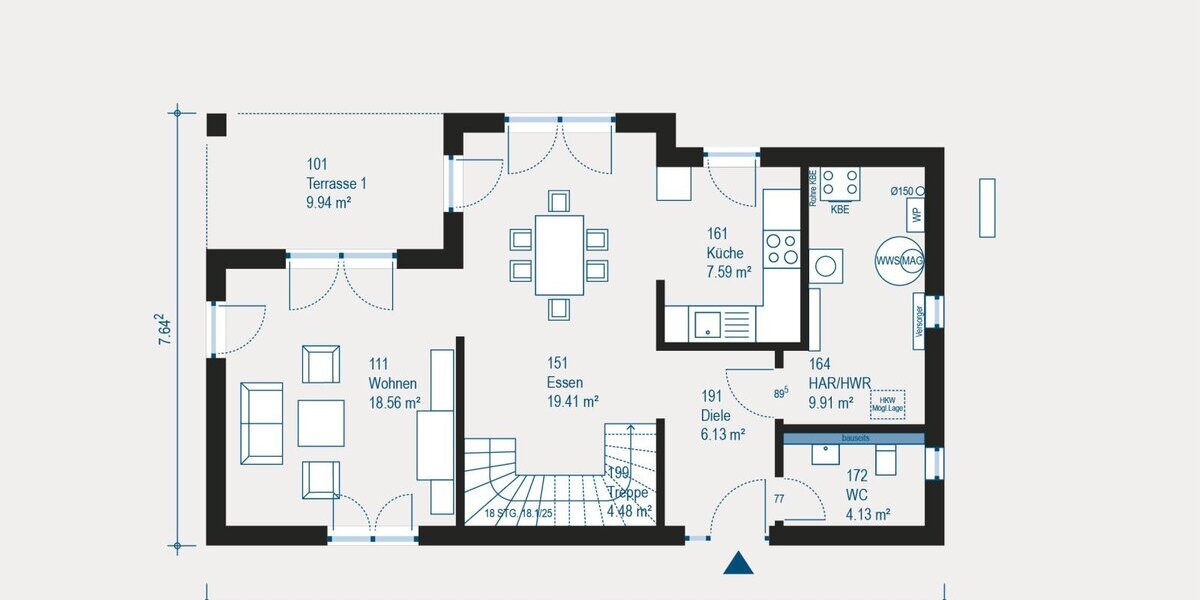Villa in Obernzell - Individuell geplant nach Ihren Wünschen - Villa Obernzell | Angebot:27566482