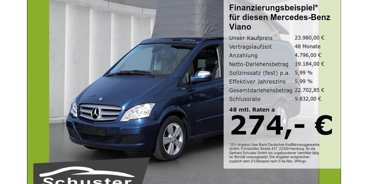 Mercedes-Benz Viano 297.066 km 23.980 &euro; Ruhstorf 94099