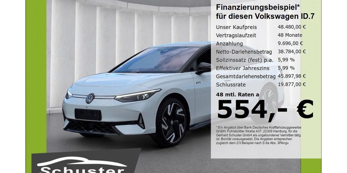 VW ID.7 9.318 km 48.480 &euro; Ruhstorf 94099