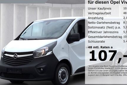 Opel Vivaro 122.936 km 10.980 &euro; Ruhstorf 94099