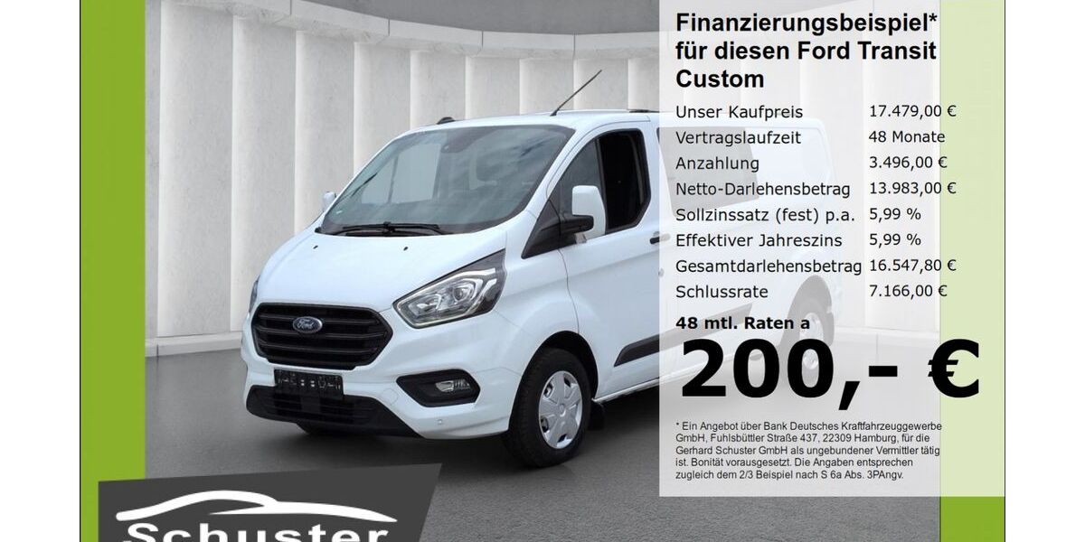 Ford Transit Custom 184.865 km 16.979 &euro; Ruhstorf 94099