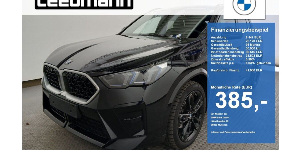 BMW X2 59.215 km 41.950 &euro; Passau 94036