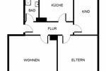 Etagenwohnung Passau Mühltal - 3 Zimmer, 68 m&sup2;, 711&euro; | Angebot:24407024