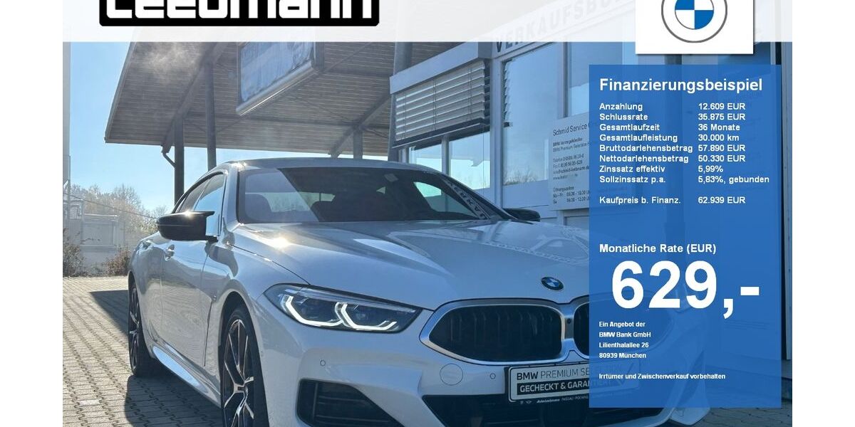 BMW M850 37.492 km 62.499 &euro; Hauzenberg 94051