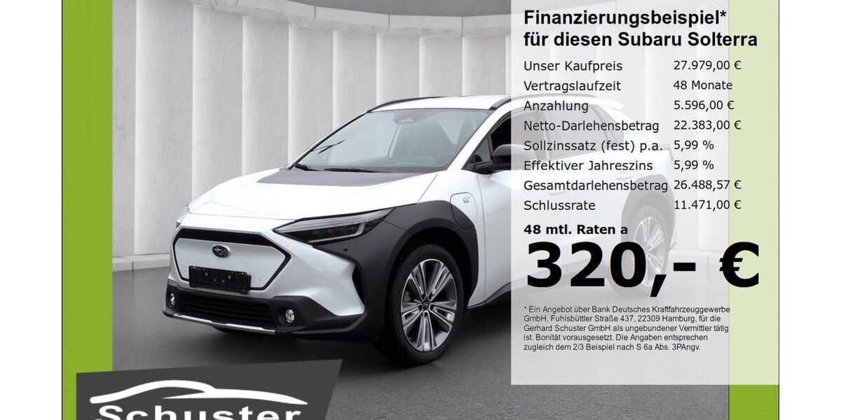 Subaru Solterra 11.198 km 27.979 &euro; Ruhstorf 94099