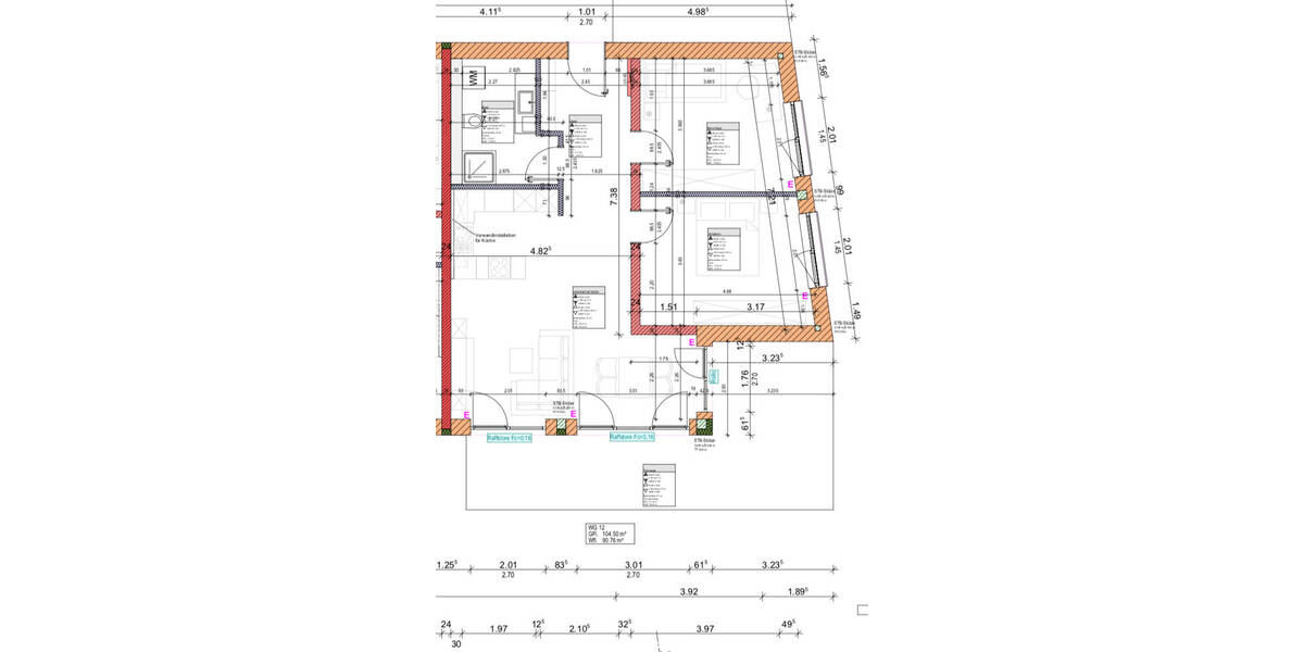 Etagenwohnung Bad Griesbach im Rottal Griesbach - 3 Zimmer, 90 m&sup2;, 399.900&euro; | Angebot:25736681
