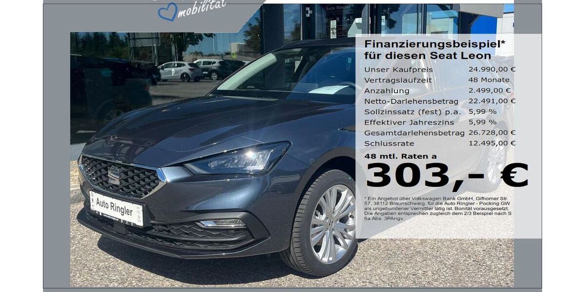Seat Leon 6.900 km 24.990 &euro; Pocking 94060