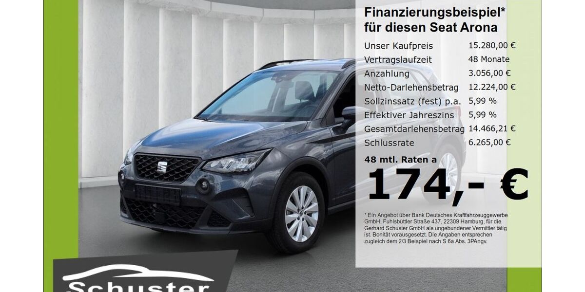 Seat Arona 16.865 km 15.280 &euro; Ruhstorf 94099