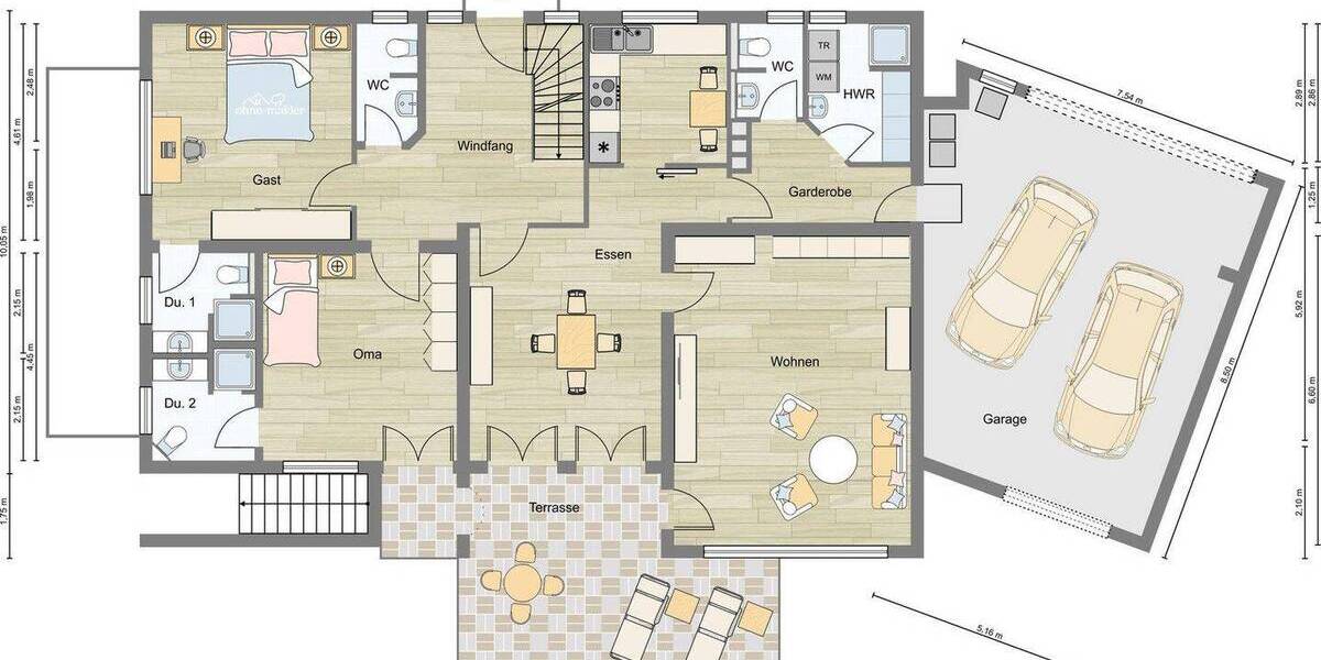 Einfamilienhaus Bad Füssing - 7 Zimmer, 207 m&sup2;, 557.000&euro; | Angebot:25958666