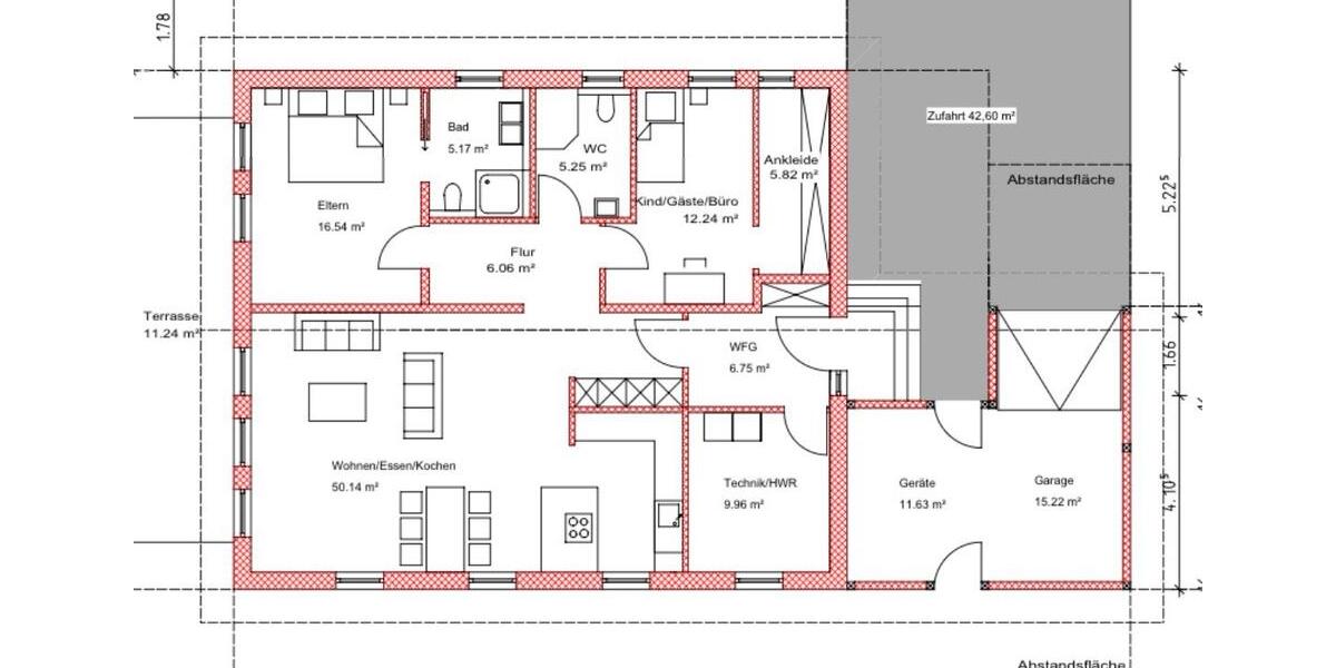 Bungalow Haarbach - 3 Zimmer, 130 m&sup2;, 579.000&euro; | Angebot:26788068