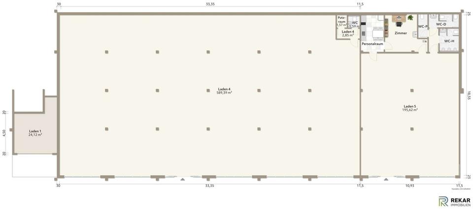 Gewerbeobjekt Wegscheid - 1.900&euro; | Angebot:24688763