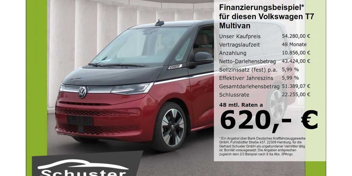 VW T7 Multivan 69.899 km 54.280 &euro; Ruhstorf 94099