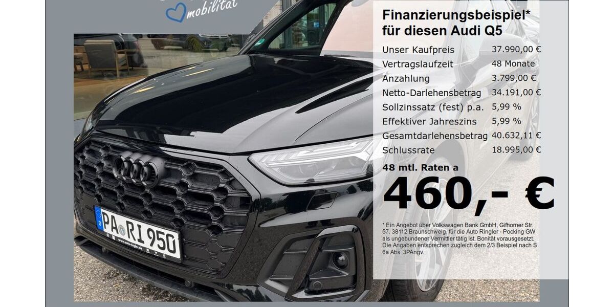 Audi Q5 49.500 km 37.990 &euro; Pocking 94060