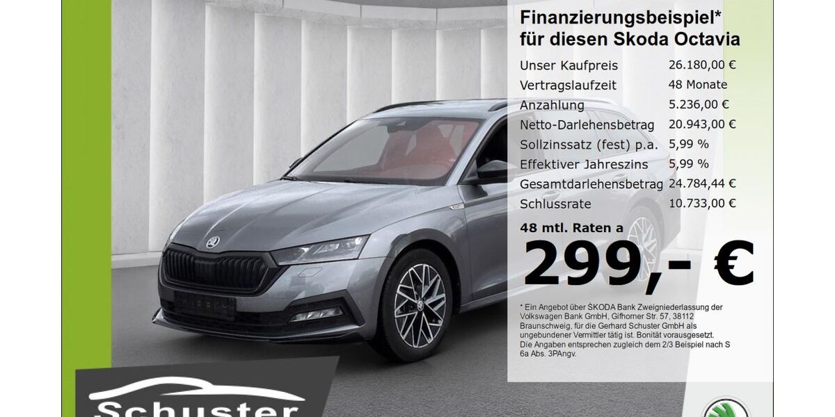 Skoda Octavia 19.178 km 26.179 &euro; Ruhstorf 94099