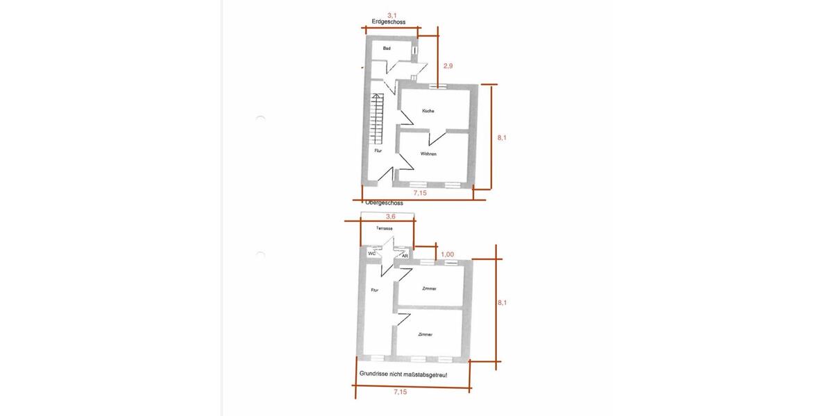 Etagenwohnung Vilshofen an der Donau - 3 Zimmer, 100 m&sup2;, 850&euro; | Angebot:26692034