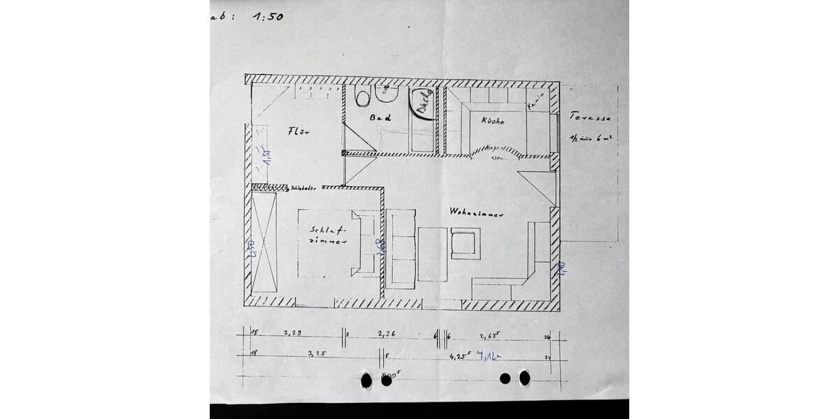 Etagenwohnung Perlesreut - 1 Zimmer, 42 m&sup2;, 700&euro; | Angebot:25989093
