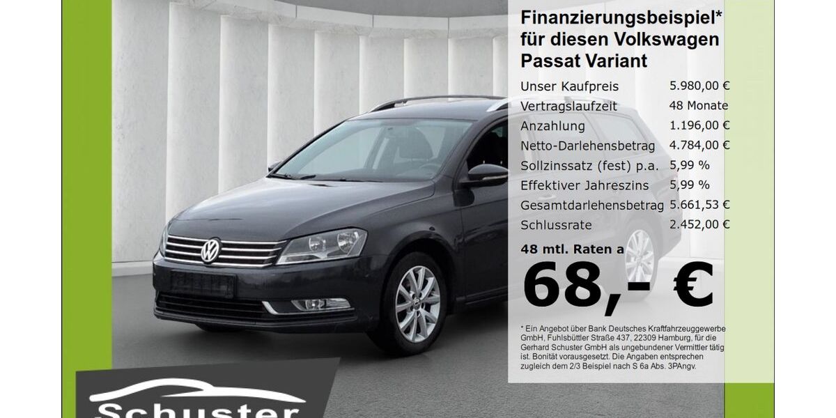 VW Passat Variant 190.623 km 5.980 &euro; Ruhstorf 94099