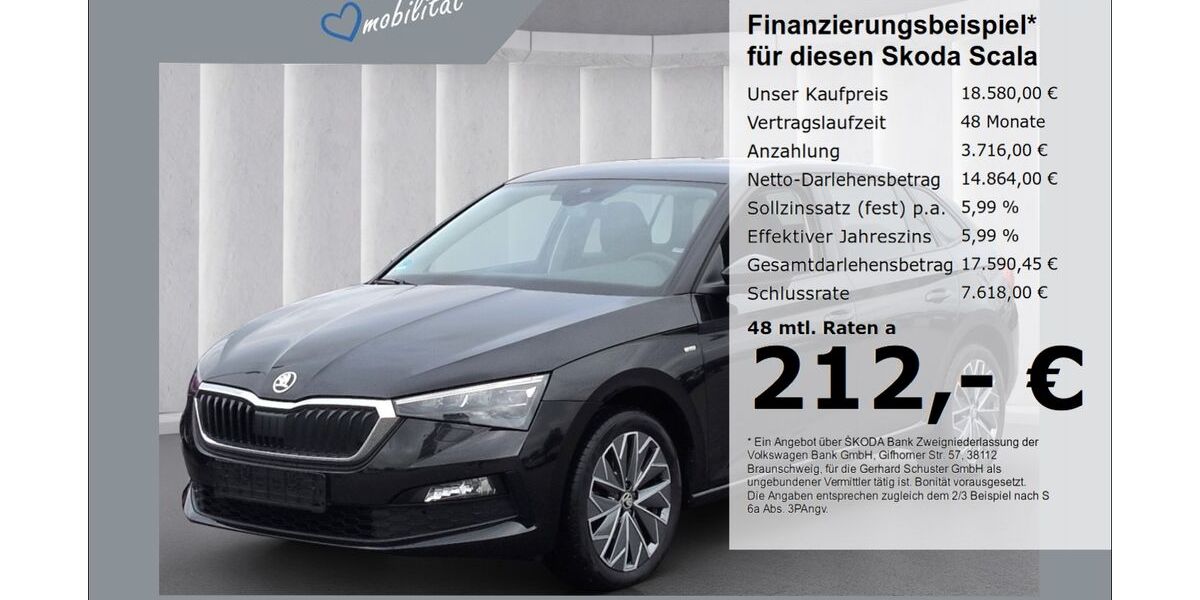 Skoda Scala 36.202 km 18.580 &euro; Ruhstorf 94099