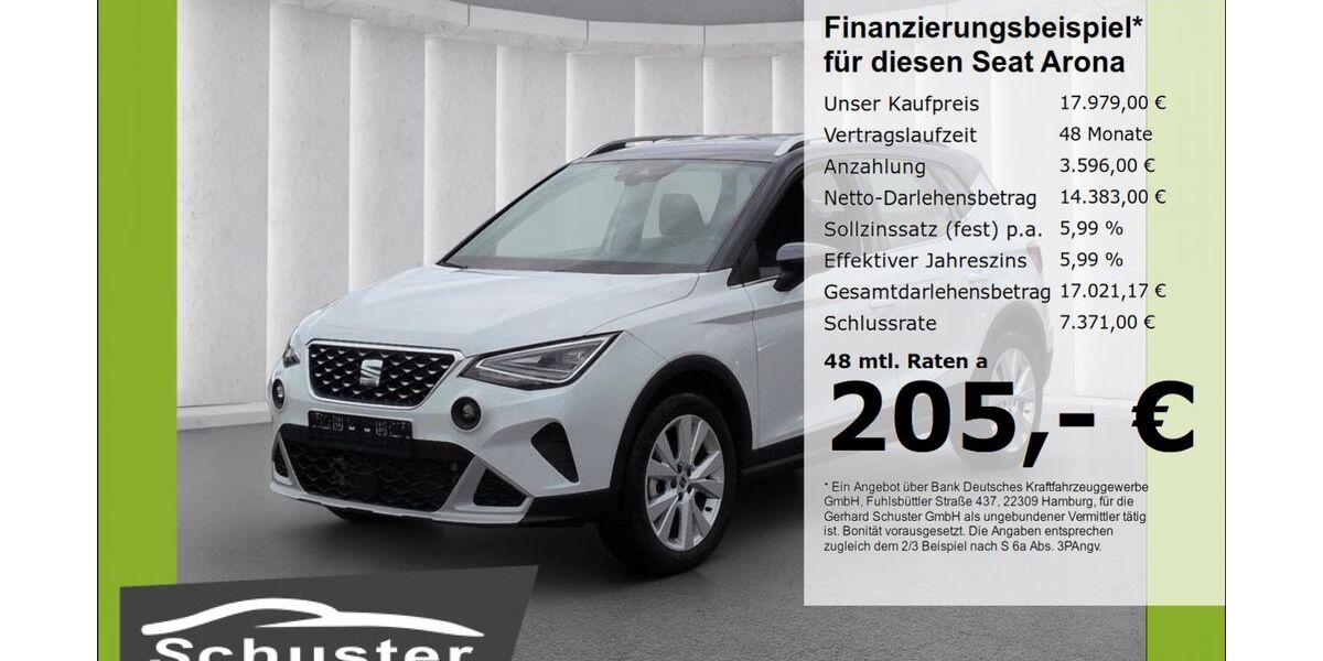 Seat Arona 17.105 km 17.979 &euro; Ruhstorf 94099