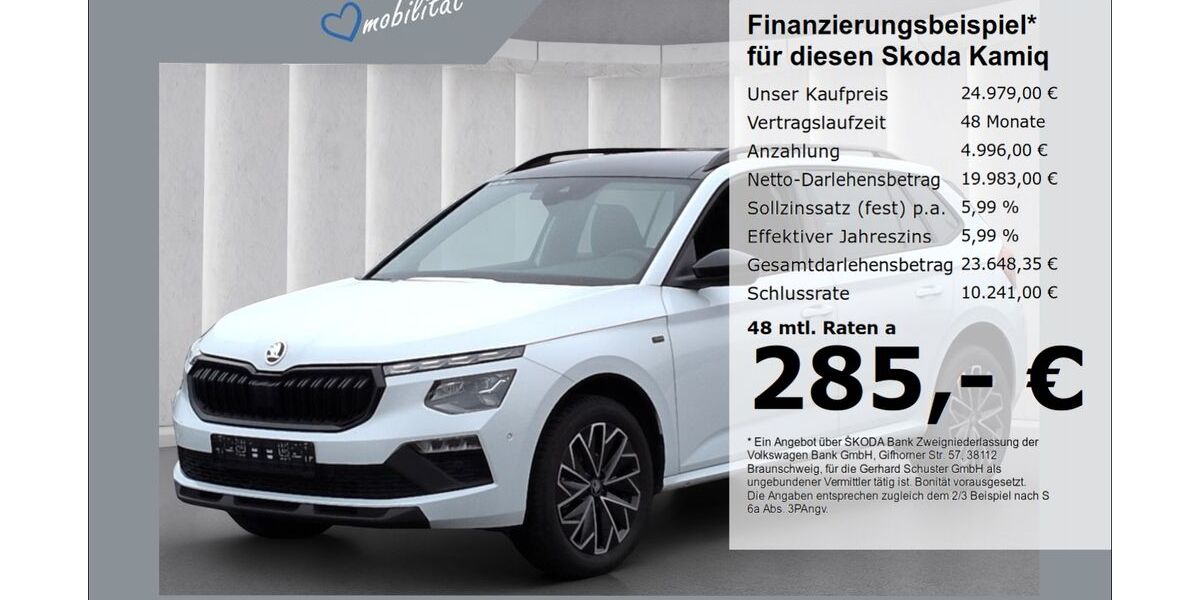Skoda Kamiq 26.018 km 24.979 &euro; Ruhstorf 94099