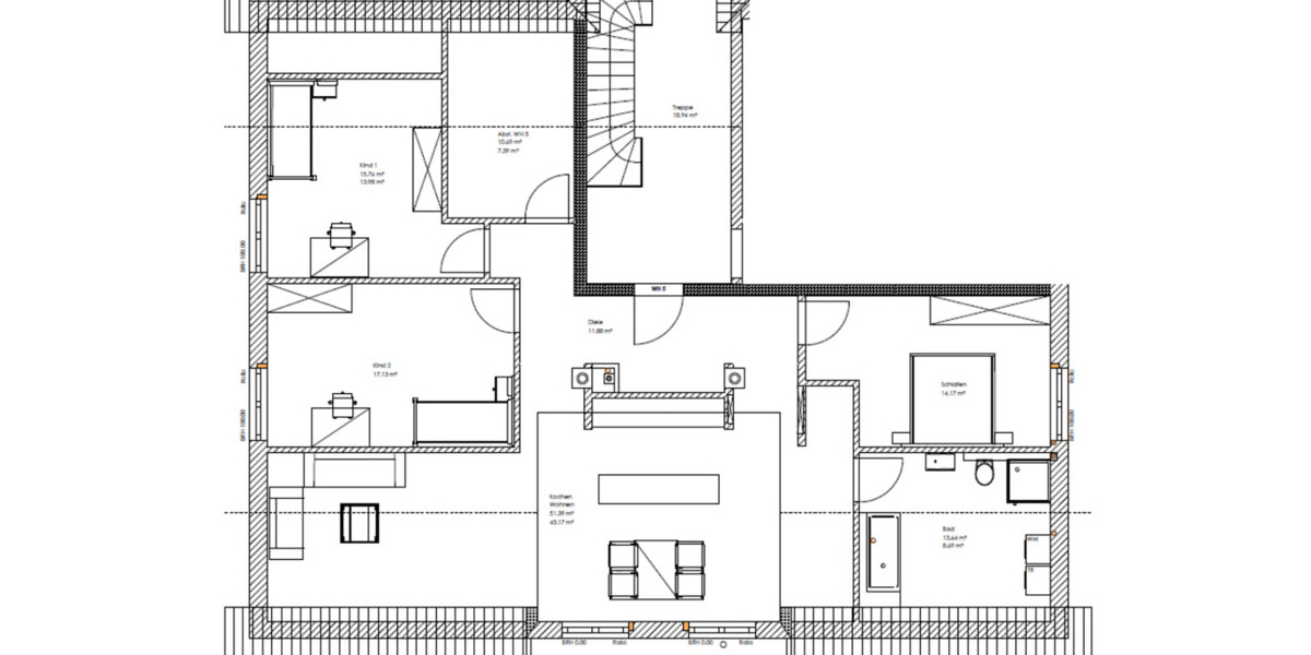 Etagenwohnung Außernzell - 3 Zimmer, 75 m&sup2;, 850&euro; | Angebot:24582490