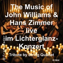 Music of John Williams & Hans Zimmer im Lichterglanz Tribute by String Quartet 11.04.2027 Stadttheater