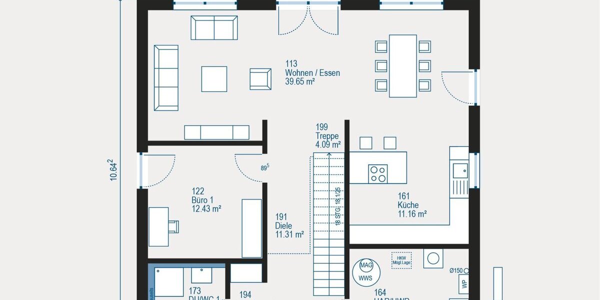 Zweistöckiges Einfamilienhaus mit vielseitigem Raumangebot und individueller Planung - Einfamilienhaus Thurmansbang | Angebot:27594635