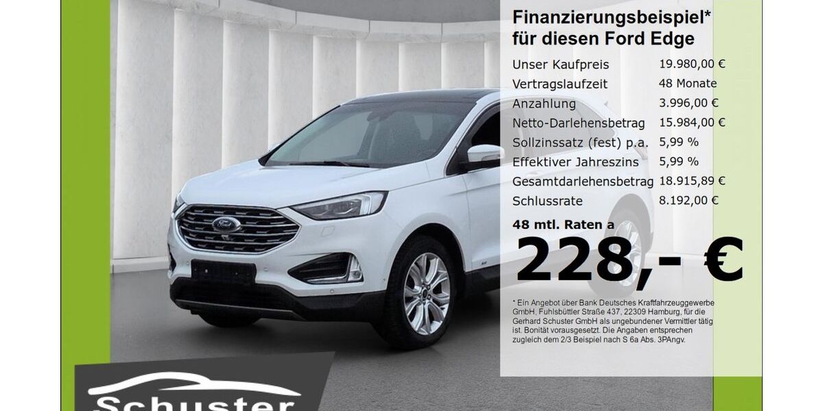 Ford Edge 161.189 km 19.980 &euro; Ruhstorf 94099