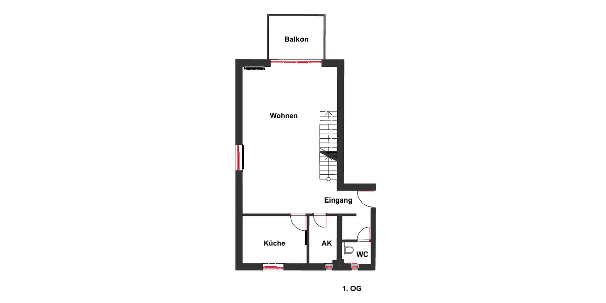 Etagenwohnung Passau Mühltal - 3 Zimmer, 129 m&sup2;, 920&euro; | Angebot:25379599