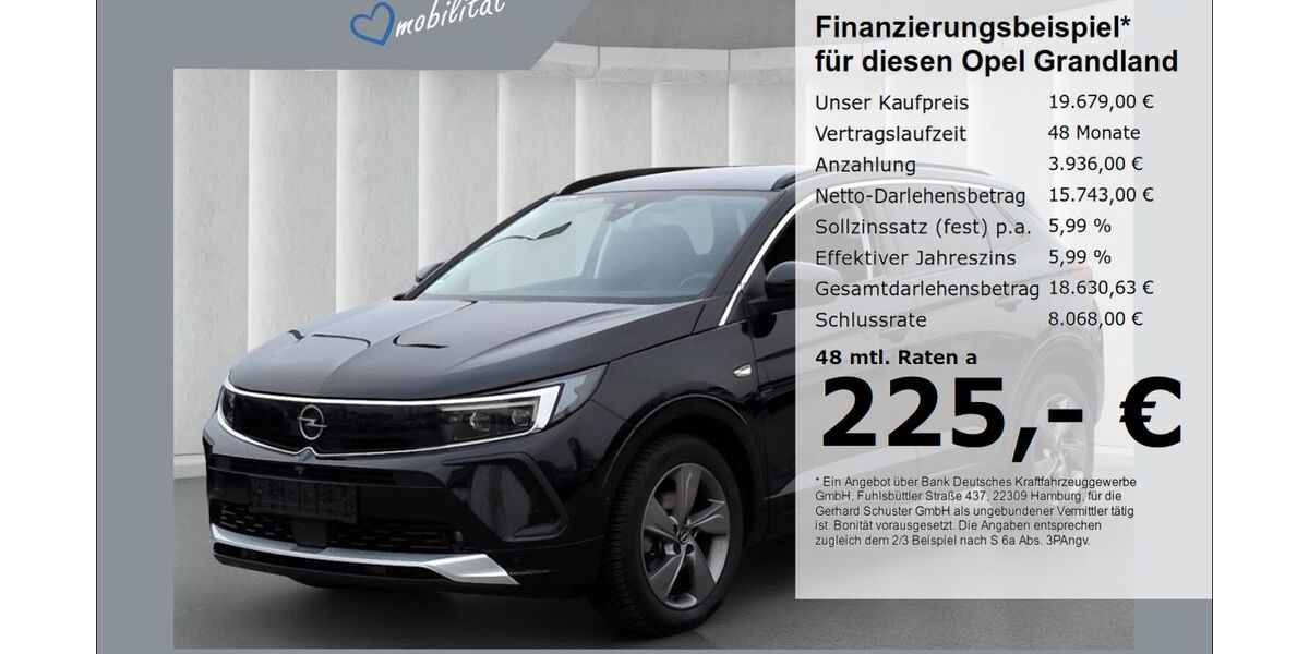 Opel Grandland (X) 64.990 km 19.480 &euro; Ruhstorf 94099