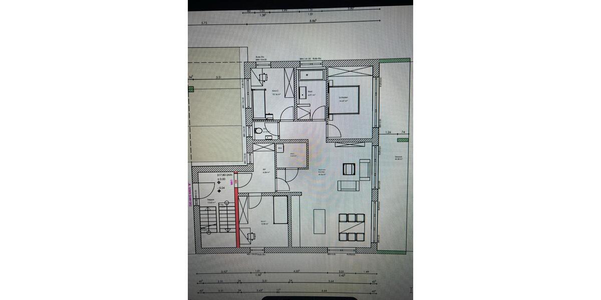 Etagenwohnung Fürstenstein - 2 Zimmer, 70 m&sup2;, 1.235&euro; | Angebot:25089242