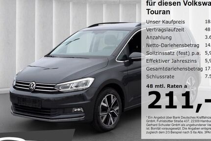 VW Touran 124.881 km 18.480 &euro; Ruhstorf 94099