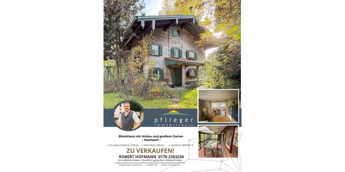 Einfamilienhaus Haarbach Oberthambach - 6 Zimmer, 155 m&sup2;, 288.000&euro; | Angebot:25743210