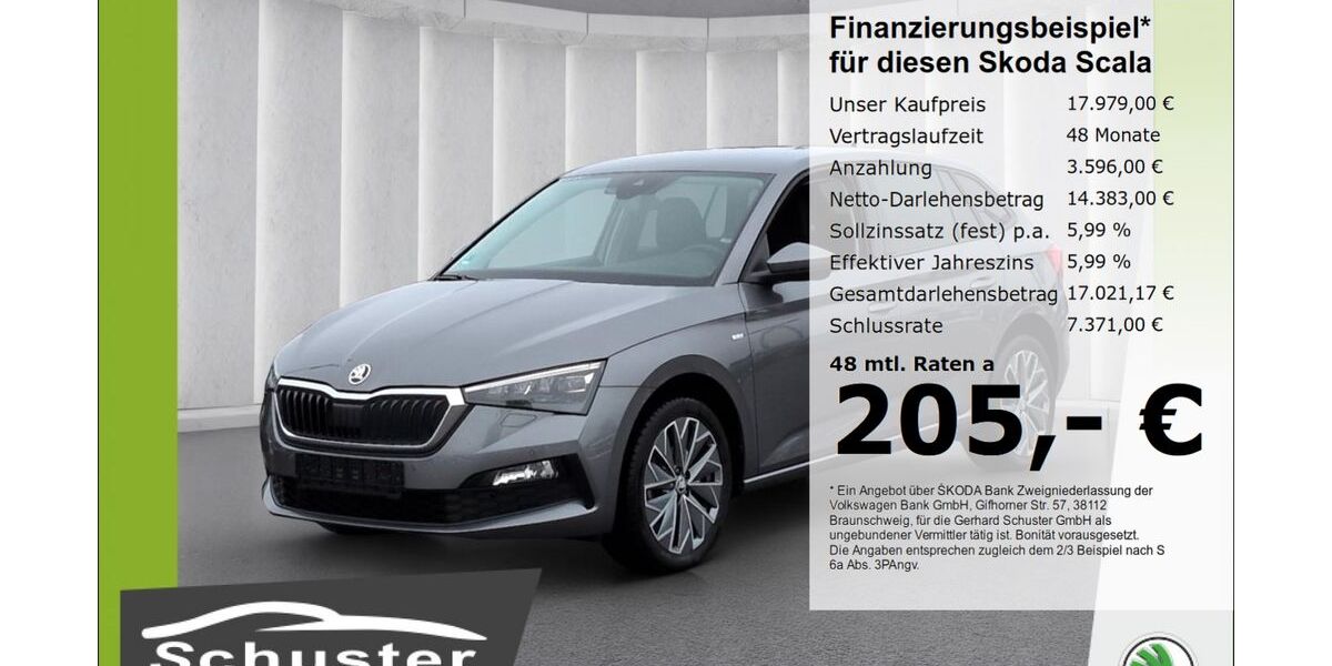 Skoda Scala 74.011 km 17.979 &euro; Ruhstorf 94099