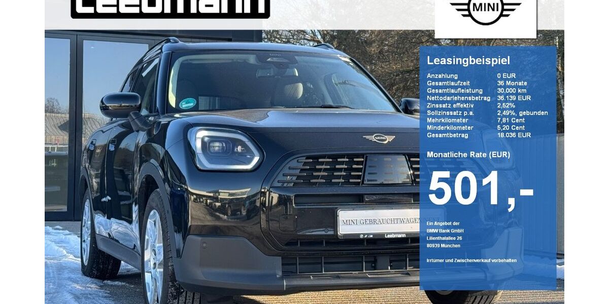 Mini Countryman D (Cooper) 24.209 km 31.174 &euro; Passau 94036