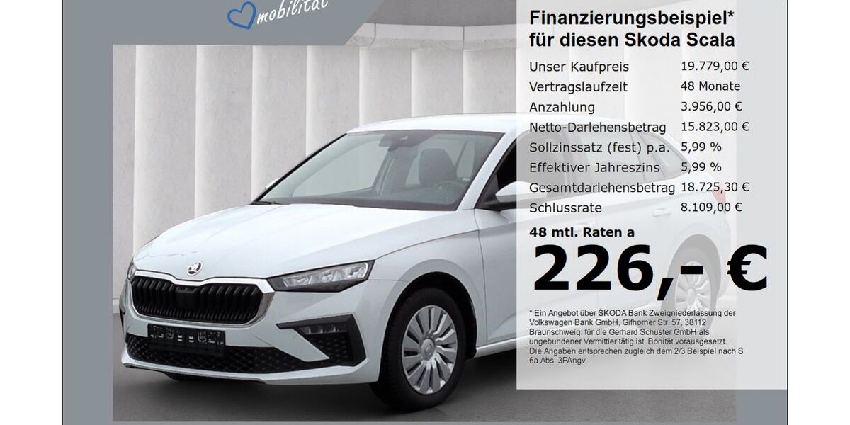 Skoda Scala 22.482 km 19.379 &euro; Ruhstorf 94099
