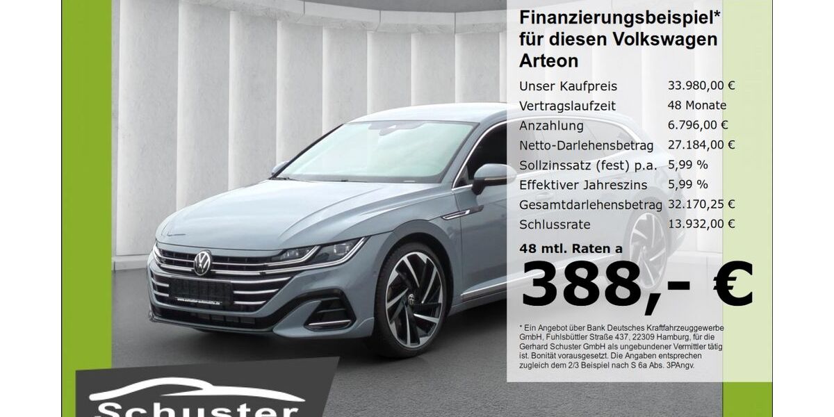 VW Arteon 37.496 km 33.980 &euro; Ruhstorf 94099