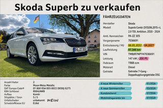 Skoda Superb 100.000 km 25.000 &euro; Hauzenberg 94051