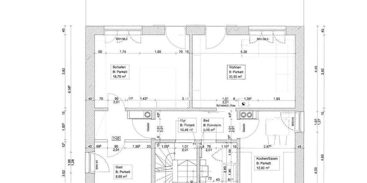 Etagenwohnung Passau Haidenhof-Nord - 3 Zimmer, 80 m&sup2;, 402.000&euro; | Angebot:25749271