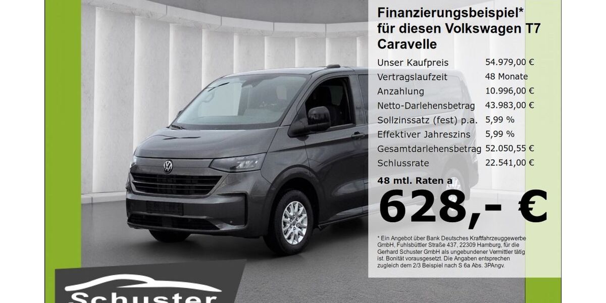 VW T7 Caravelle 1.114 km 54.979 &euro; Ruhstorf 94099