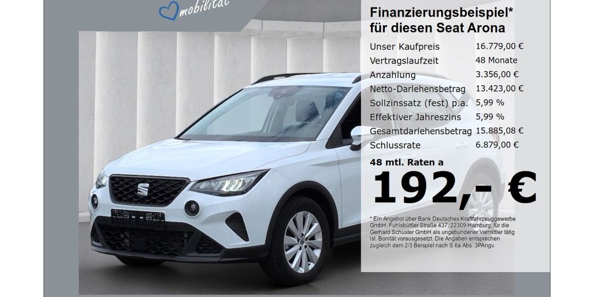 Seat Arona 17.319 km 16.779 &euro; Ruhstorf 94099