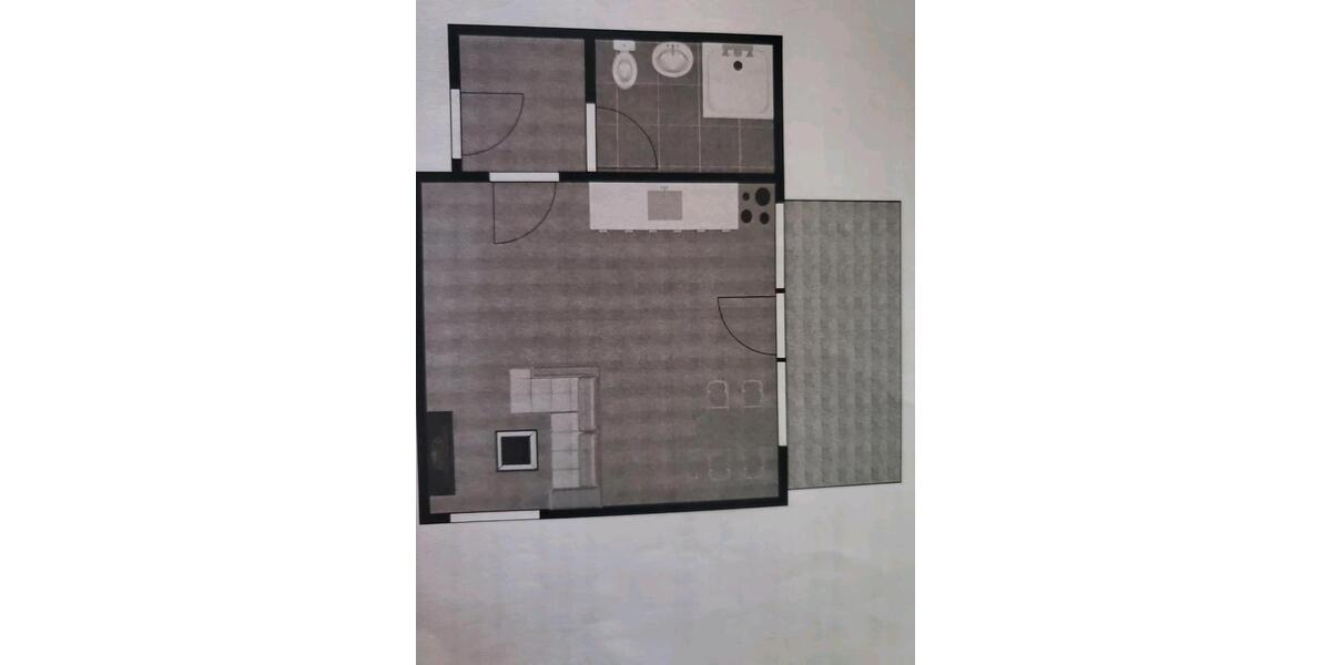 Etagenwohnung Passau Auerbach - 1 Zimmer, 24 m&sup2;, 320&euro; | Angebot:25327251