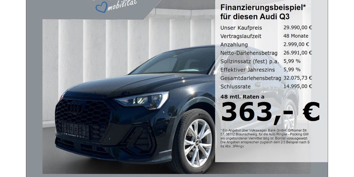 Audi Q3 104.546 km 29.990 &euro; Pocking 94060