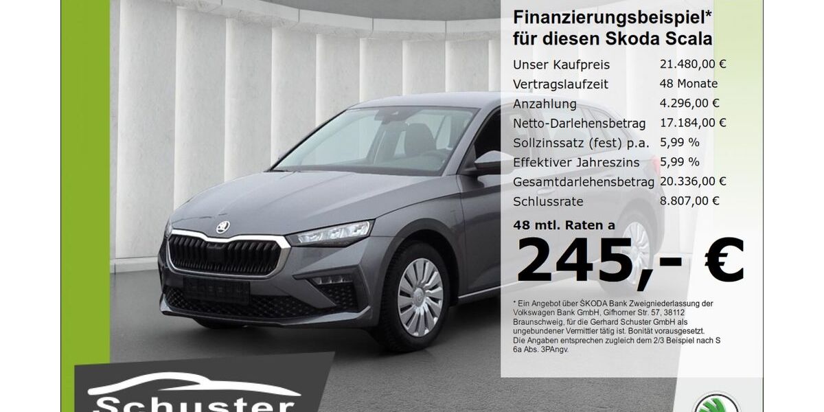Skoda Scala 17.951 km 21.180 &euro; Ruhstorf 94099